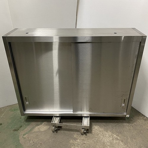【中古】吊収納家具 幅1200×奥ぶかさ300×高さ900 【貨物輸送無料】【お役目用】【飲食店 バス発着場 勝手もと設備 吊収納家具 お役目用吊収納家具】