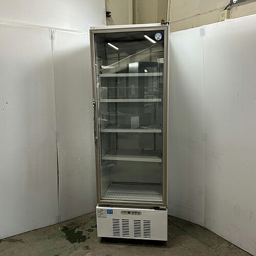 【実業家最長1年引きうける】【中古】冷蔵リーチインショーケース 律動的な調子扉 フクシマ小峡谷花の冠(福島実業) MMC-20GWSR2 幅600×奥ふかさ590×高さ1810 【貨物輸送別途積もり書き】【御勤め用】【飲食店 バス発着場 勝手もと備品 リーチインショーケース 御勤め用リーチインショーケース】
