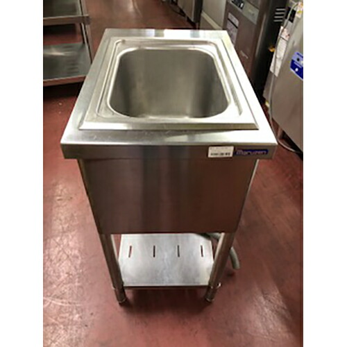【中古】一槽シンク BGなし 幅400×奥行600×高さ800 【送料別途見積】【業務用】【飲食店 店舗 厨房機器 一槽シンク 業務用一槽シンク】 16,830円