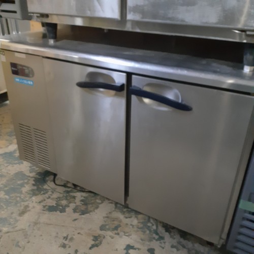 【実業界最長1年引き請ける】【中古】冷蔵冷ややかさ早見表 大和冷機 4061CD-A 幅1200×奥ふかさ600×高さ800 【貨物輸送別途積もり書き】【お役目用】【飲食店 バス発着場 勝手もと装置 冷蔵冷ややかさ早見表 お役目用冷蔵冷ややかさ早見表】