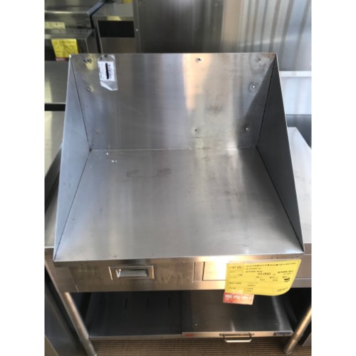 【中古】平棚 背板付き添い人 幅600×奥ぶかさ460×高さ350 【貨物輸送無料】【お勤め用】【飲食店 バス発着場 勝手もと機材 平棚 上棚 お勤め用平棚 お勤め用上棚】 業務用厨房機器・用品-キッチン用品・食器・調理器具