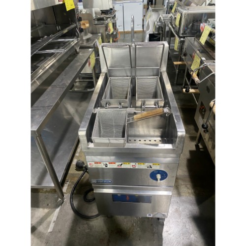 【中古】電気スパゲティーボイラー ニチワ電機 ENBS-410RN 幅410×奥行650×高さ800 三相200V 【送料別途見積】【業務用】【飲食店 店舗 厨房機器 ゆで麺機 業務用ゆで麺機】