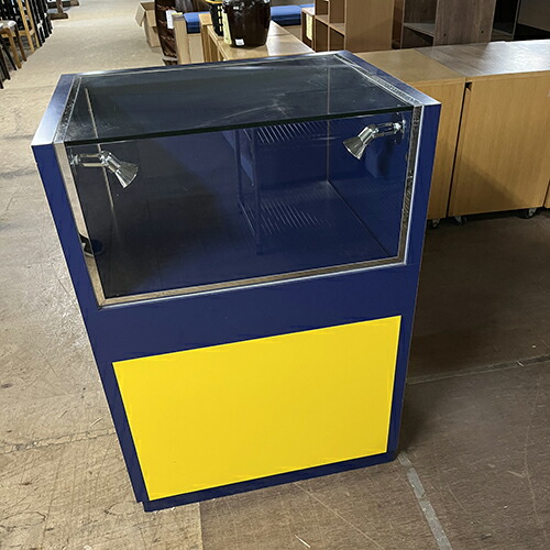 【楽天市場】【中古】展示ガラスショーケース 幅650×奥行500×高さ900 【送料別途見積】【業務用】【飲食店 店舗 店舗備品 サンプル