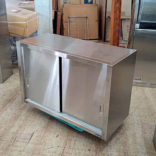 【中古】吊収納家具 幅1000×奥ぶかさ450×高さ650 【貨物輸送別途積もり書き】【お役目用】【飲食店 バス発着場 勝手もと設備 吊収納家具 お役目用吊収納家具】
