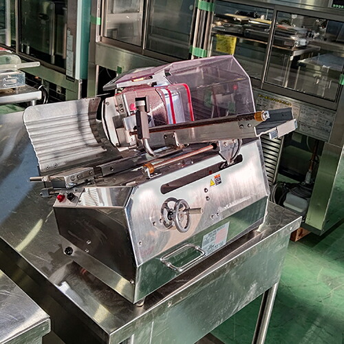 【業界最長1年保証】【中古】一枚切りスライサー 冨士島工機 Safety240 幅550×奥行530×高さ470 【送料別途見積】【業務用】【飲食店 店舗 厨房機器 スライサー 業務用スライサー】