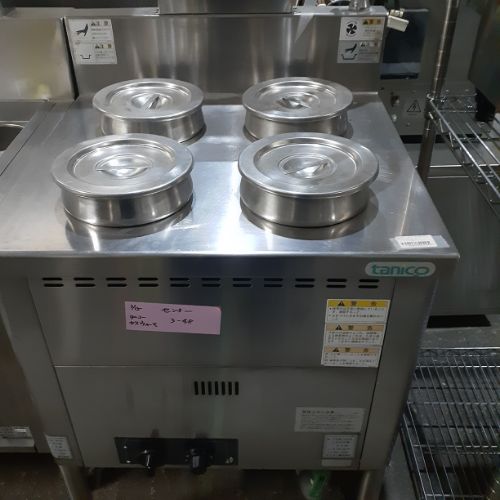 【中古】ガスウォーマー マルゼン N-TGW-60S 幅600×奥ふかさ600×高さ800 LPG(プロパンガス) 【貨物輸送別途積もり書き】【御勤め用】【飲食店 バス発着場 御厨子所器機 ウォーマー 御勤め用フーズウォーマー】
