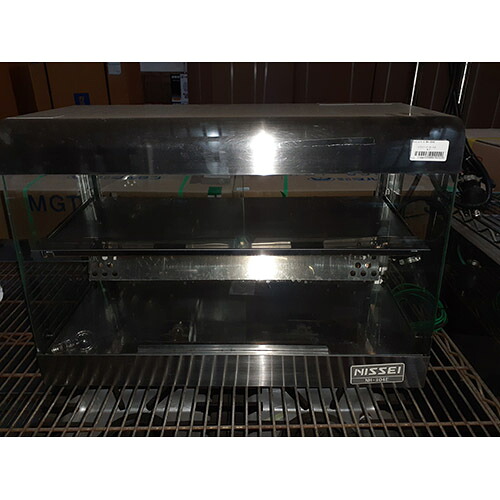 【中古】熱っぽい陳列棚 NH-304E 幅600×奥ふかさ300×高さ415 【貨物輸送別途積もり書き】【御勤め用】【飲食店 バス発着場 勝手もと備品 熱っぽい陳列棚 御勤め用熱っぽい陳列棚】