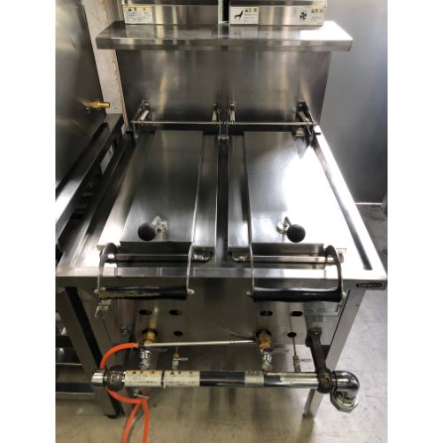 動確済み】tanico 業務用 ガス餃子焼き器 TGZ-65 都市ガス 単相100V 幅 