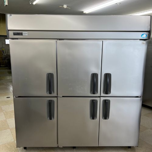 【業界最長1年保証】【中古】縦型冷蔵庫 パナソニック(Panasonic) SRR-K1861B 幅1785×奥行650×高さ1950 【送料別途見積】【業務用】【飲食店 店舗 厨房機器 冷蔵庫 業務用冷蔵庫】