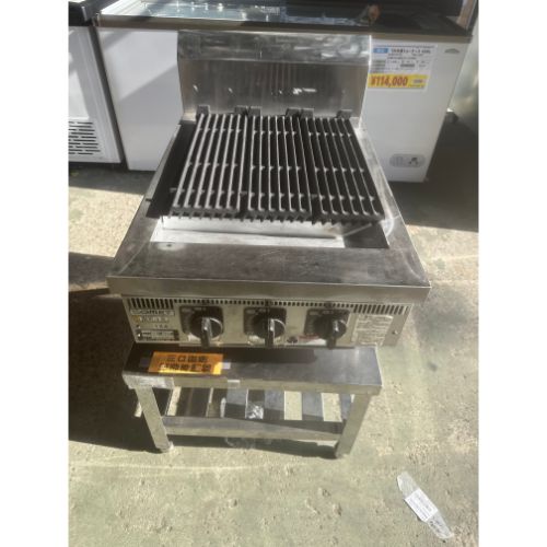 【中古】グリラー コメットカトウ CMB-5175Y 幅510×奥ふかさ750×高さ300 都市屁っ放り 【貨物輸送別途積もり書き】【御役目用】【飲食店 バス発着場 御厨子所計器 グリラー 焼物器 御役目用グリラー 御役目用焼物器】