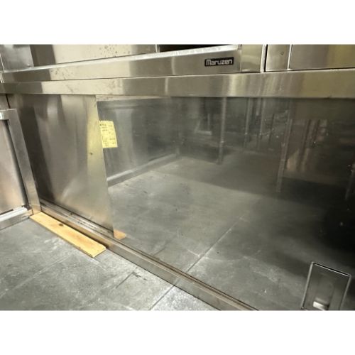 【中古】吊収納家具 幅1500×奥ぶかさ350×高さ600 【貨物輸送別途積もり書き】【お役目用】【飲食店 バス発着場 勝手もと設備 吊収納家具 お役目用吊収納家具】