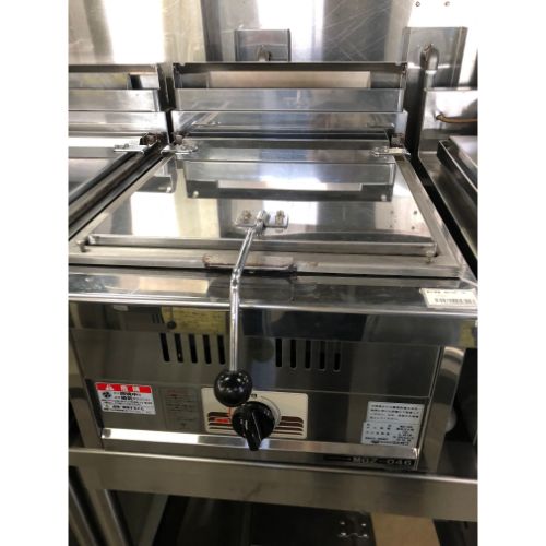 【業界最長1年保証】【中古】餃子焼機 マルゼン MGZ-046 幅450×奥行600×高さ300 都市ガス 【送料別途見積】【業務用】【飲食店 店舗 厨房機器 餃子焼器 業務用餃子焼器】