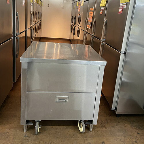 【中古】特殊作業台 引出し付き BGなし 幅800×奥行750×高さ800 【送料無料】【業務用】【飲食店 店舗 厨房機器 作業台 業務用作業台】