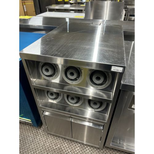 【中古】作業台 カップ収納付き BGなし 幅550×奥行750×高さ900 【送料無料】【業務用】【飲食店 店舗 厨房機器 作業台 業務用作業台】