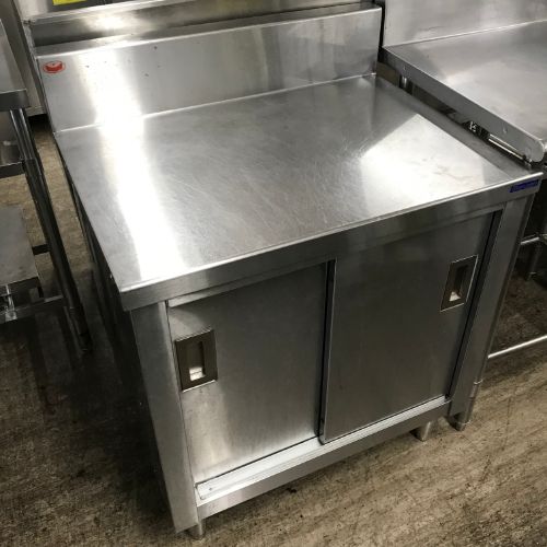 【中古】調理台 BGあり マルゼン 幅750×奥行600×高さ800 【送料別途見積】【業務用】【飲食店 店舗 厨房機器 調理台 業務用調理台】