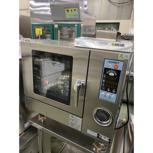 【業界最長1年保証】【中古】スチームコンベクションオーブン コメットカトウ CSI3A-G3 幅700×奥行590×高さ770 都市ガス 【送料別途見積】【業務用】【飲食店 店舗 厨房機器 オーブン 業務用オーブン】 198,000円