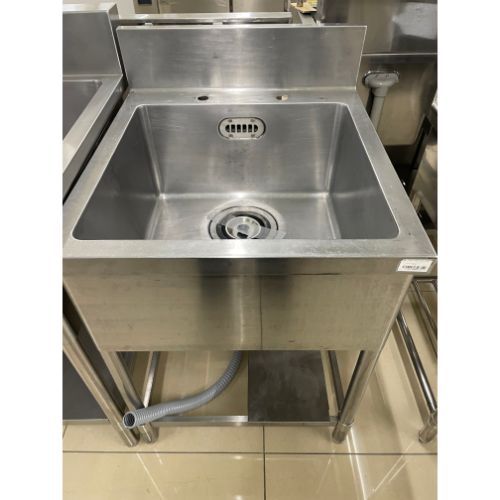 【中古】一槽シンク BGあり 幅600×奥行650×高さ800 【送料別途見積】【業務用】【飲食店 店舗 厨房機器 一槽シンク 業務用一槽シンク】|厨房機器と店舗用品 TENPOS