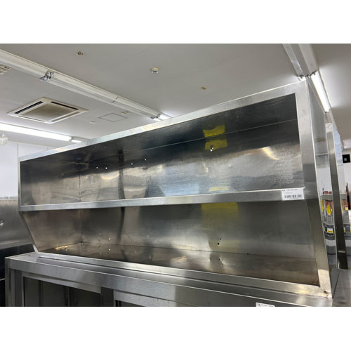 【中古】吊棚 幅1300×奥ぶかさ350×高さ500 【貨物輸送別途積もり書き】【お役目用】【飲食店 バス発着場 勝手もと設備 吊収納家具 お役目用吊収納家具】