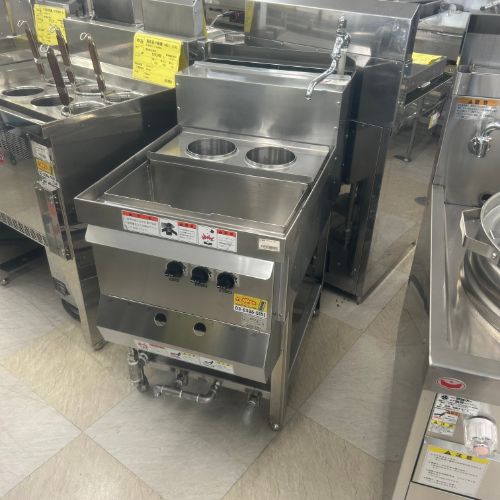 【業界最長1年保証】【中古】ガスゆで麺機 メイトー XSM-2DW 幅520&times;奥行750&times;高さ800 都市ガス 【送料別途見積】【業務用】【飲食店 店舗 厨房機器 ゆで麺機 業務用ゆで麺機】｜厨房機器と店舗用品 TENPOS 44,550円