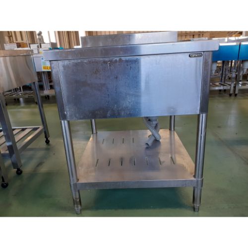 【中古】一槽シンク BGあり 幅650&times;奥行750&times;高さ800 【送料別途見積】【業務用】【飲食店 店舗 厨房機器 一槽シンク 業務用一槽シンク】｜厨房機器と店舗用品 TENPOS