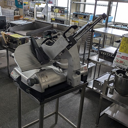 楽天市場】【中古】テンポス ミート スライサー TBMS-250N