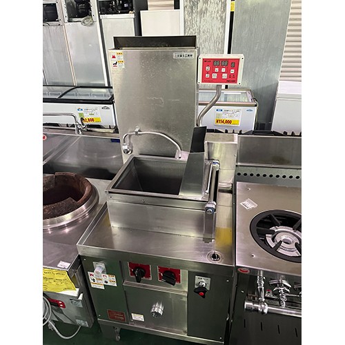 【業界最長1年保証】【中古】角型ゆで麺機 富士工業所 FB-6570A 幅650×奥行700×高さ800 LPG(プロパンガス) 【送料別途見積】【業務用】【飲食店 店舗 厨房機器 ゆで麺機 業務用ゆで麺機】