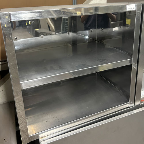 【中古】吊棚 BGなし 幅600×奥ぶかさ400×高さ550 【貨物輸送無料】【お役目用】【飲食店 バス発着場 勝手もと設備 吊収納家具 お役目用吊収納家具】