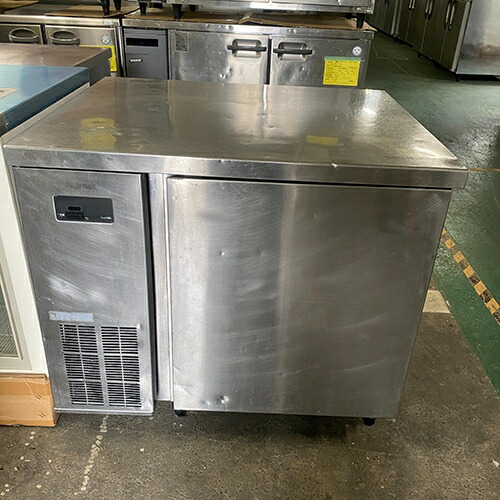 【中古】冷蔵冷ややかさ速見表 フジマック FRT0975K 幅900×奥ふかさ750×高さ800 【貨物輸送無料】【御勤め用】【飲食店 バス発着場 勝手もと備品 冷蔵冷ややかさ速見表 御勤め用冷蔵冷ややかさ速見表】