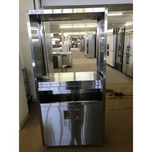 【中古】多段棚 幅800×奥行450×高さ1700 【送料別途見積】【業務用】【飲食店 店舗 厨房機器 ラック シェルフ 業務用ラック 業務用シェルフ】