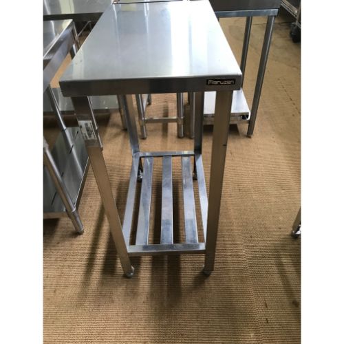 【中古】作業台 幅400×奥行700×高さ900 【送料無料】【業務用】【飲食店 店舗 厨房機器 作業台 業務用作業台】
