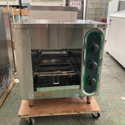 【実業家最長1年引きうける】【中古】上火式焼物器 タニコー TIG-60 幅565×奥ふかさ415×高さ620 都市屁っ放り 【貨物輸送別途積もり書き】【御勤め用】【飲食店 バス発着場 勝手もと備品 グリラー 焼物器 御勤め用グリラー 御勤め用焼物器】
