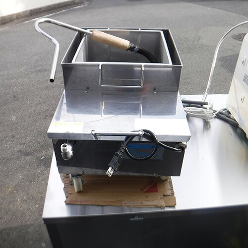 【業界最長1年保証】【中古】食用油濾過機 マッハ機器 MF-25 幅340×奥行570×高さ305 【送料別途見積】【業務用】【飲食店 店舗 厨房機器 特殊機械 業務用特殊機械】