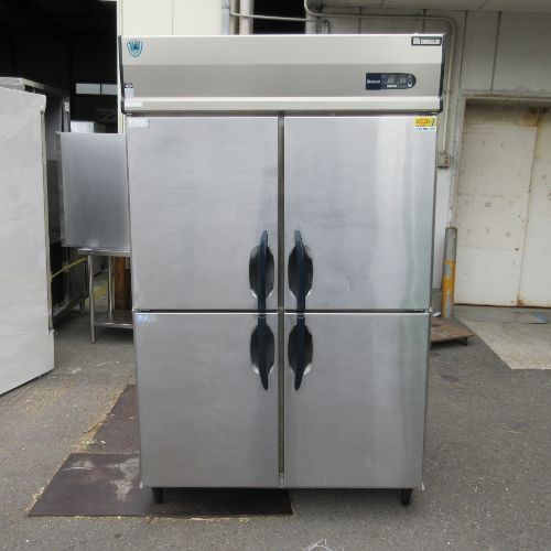 【業界最長1年保証】【中古】4ドア縦型冷凍冷蔵庫 2凍2蔵 大和冷機 423YS2-EC 幅1200×奥行650×高さ1905 三相200V 【送料別途見積】【業務用】【飲食店 店舗 厨房機器 冷凍冷蔵庫 業務用冷凍冷蔵庫】