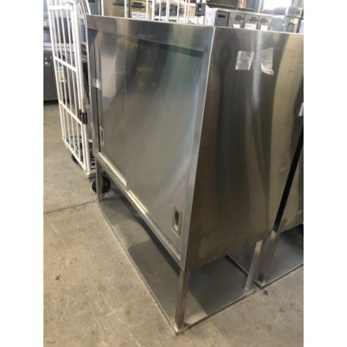 【中古】吊収納家具 吊平棚付き添い人 幅1200×奥ふかさ500×高さ1270 【貨物輸送別途積もり書き】【御役目用】【飲食店 バス発着場 勝手もと機械 吊収納家具 御役目用吊収納家具】 キッチン用品・食器・調理器具-業務用厨房用品-業務用厨房ラック