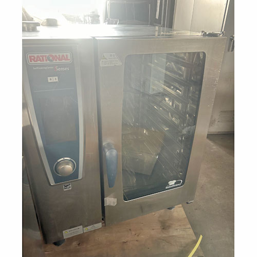 【業界最長1年保証】【中古】スチームコンベクションオーブン ラショナル SCC-WE101 幅847×奥行776×高さ1042 三相200V 【送料無料】【業務用】【飲食店 店舗 厨房機器 オーブン 業務用オーブン】 247,500円