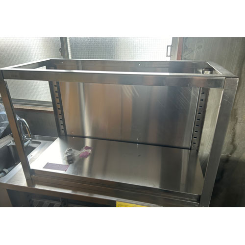 【中古】吊戸棚 扉なし BGなし 幅950×奥行400×高さ600 【送料別途見積】【業務用】【飲食店 店舗 厨房機器 吊戸棚 業務用吊戸棚】