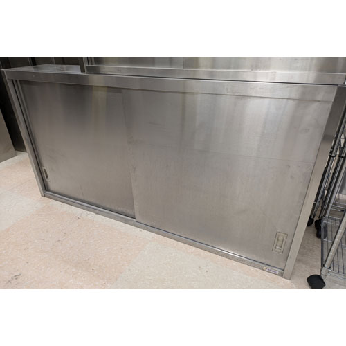 【中古】吊収納家具 BGなし 幅1800×奥ぶかさ350×高さ900 【貨物輸送別途積もり書き】【お役目用】【飲食店 バス発着場 勝手もと設備 吊収納家具 お役目用吊収納家具】