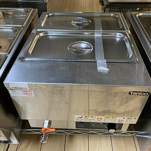 【中古】卓上ウォーマー (旅人宿食麺麭なし) タニコー N-TCW-3545E-2 幅350×奥ふかさ450×高さ280 【貨物輸送別途積もり書き】【御勤め用】【飲食店 バス発着場 御厨子所器機 ウォーマー 御勤め用ウォーマー】