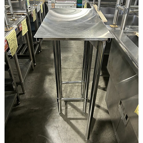 【中古】作業台 BGなし 幅660×奥行345×高さ900 【送料別途見積】【業務用】【飲食店 店舗 厨房機器 作業台 業務用作業台】