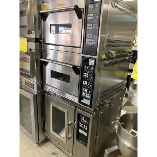 【業界最長1年保証】【中古】オーブン+ホイロ ワールド精機 WEE-12TBBNH-T 幅730×奥行905×高さ1785 都市ガス 【送料別途見積】【業務用】【飲食店 店舗 厨房機器 オーブン 業務用オーブン】