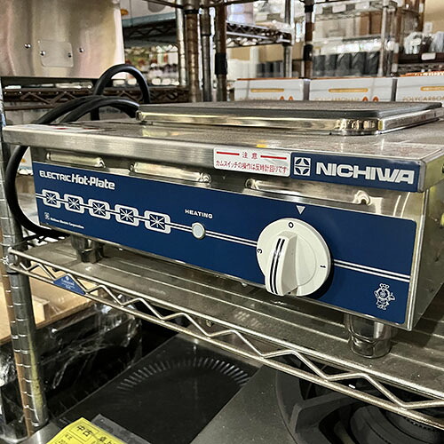 【業界最長1年保証】【中古】電気コンロ ニチワ電機 THP-4-T 幅450×奥行500×高さ170 三相200V 【送料無料】【業務用】【飲食店 店舗 厨房機器 卓上卓上電気コンロ 業務用卓上電気コンロ】