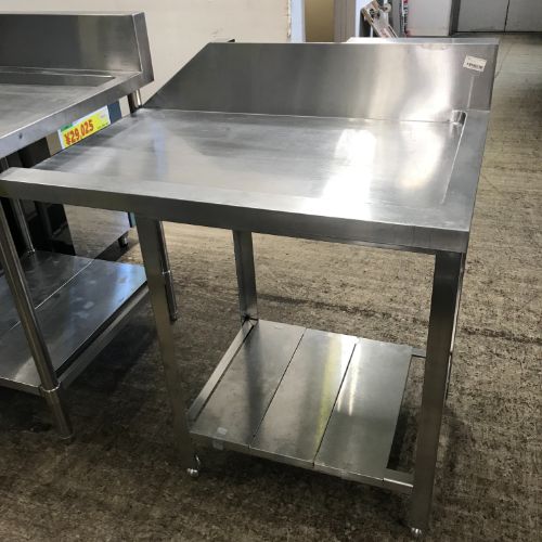 【中古】クリーンテーブル BGあり 幅945×奥行650×高さ800 【送料別途見積】【業務用】【飲食店 店舗 厨房機器 特殊シンク 業務用特殊シンク】