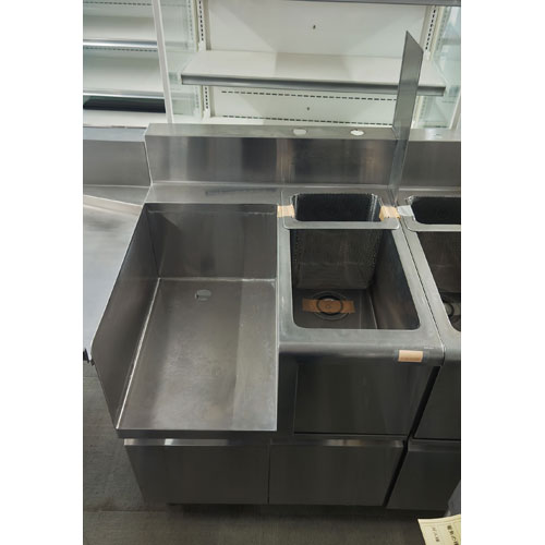 【中古】特寸一槽シンク BGなし 幅700×奥行750×高さ850 【送料別途見積】【業務用】【飲食店 店舗 厨房機器 一槽シンク 業務用一槽シンク】