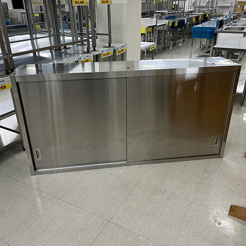 【中古】吊収納家具 幅1800×奥ふかさ350×高さ900 【貨物輸送別途積もり書き】【御役目用】【飲食店 バス発着場 勝手もと機械 吊収納家具 御役目用吊収納家具】 キッチン用品・食器・調理器具-業務用厨房ラック