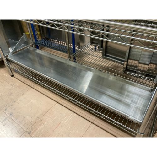 【中古】平棚 幅1200×奥行250 【送料無料】【業務用】【飲食店 店舗 厨房機器 平棚 上棚 業務用平棚 業務用上棚】