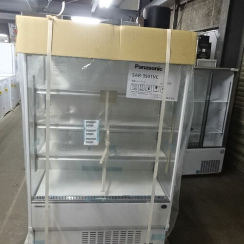 【業界最長1年保証】【中古】冷蔵多段オープンショーケース パナソニック(Panasonic) SAR-350TVC 幅890×奥行600×高さ1500 【送料別途見積】【業務用】【飲食店 店舗 厨房機器 オープンショーケース 業務用オープンショーケース】|厨房機器と店舗用品 TENPOS