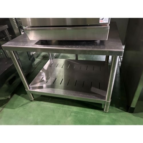 【中古】コンロ台 BGなし 幅750×奥行600×高さ600 【送料別途見積】【業務用】【飲食店 店舗 厨房機器 ガス台 業務用ガス台】