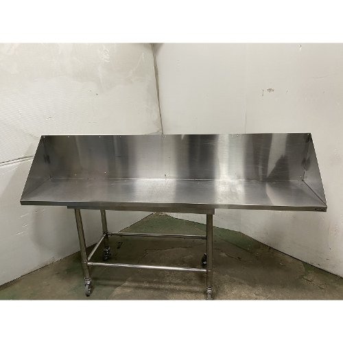 【中古】平棚 背板付き添い人 幅1750×奥ふかさ350×高さ350 【貨物輸送別途積もり書き】【御勤め用】【飲食店 バス発着場 勝手もと備品 平棚 上棚 御勤め用平棚 御勤め用上棚】