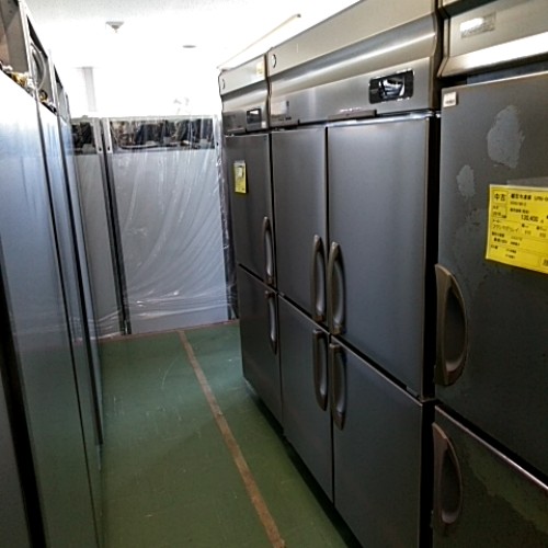 【実業家最長1年引きうける】【中古】縦型氷る電気冷蔵庫 ホシザキ HRF-120AFT 幅1200×奥ふかさ650×高さ1910 【貨物輸送別途積もり書き】【御勤め用】【飲食店 バス発着場 勝手もと備品 氷る電気冷蔵庫 御勤め用氷る電気冷蔵庫】