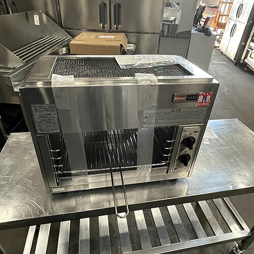 【中古】上火式焼物器 リンナイ(Rinnai) RGP-42SV 幅500×奥ふかさ310×高さ395 都市屁っ放り 【貨物輸送別途積もり書き】【御役目用】【飲食店 バス発着場 御厨子所計器 グリラー 焼物器 御役目用グリラー 御役目用焼物器】